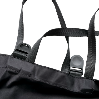 Black Nylon Utility Bag